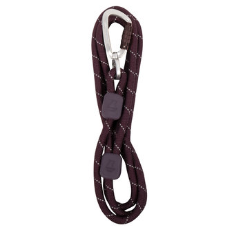 Woolly Wolf - Rope Leash - Juicy Plum 