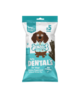 Denzel&#039;s - Daily Dentals Kip, Pepermunt, Groen thee (Medium)