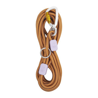 Woolly Wolf - Long Rope Leash - Terracotta 