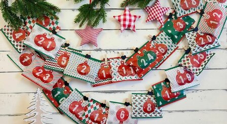 Qchefs Mooie adventskalender in &quot;Do it yourself&quot; stijl