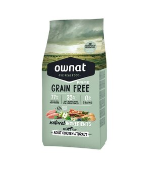 Ownat Dog - Graanvrij - Kip&amp;Kalkoen - 3kg 