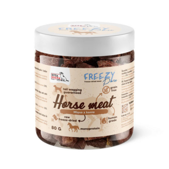 Syta Micha - FREEZY Pure - Gevriesdroogd paardenvlees -  80gr