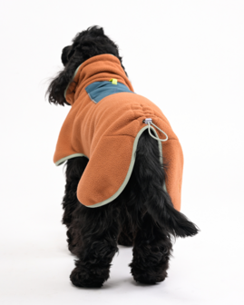 Woolly Wolf - Alpha 360 Fleece Pullover - Terracotta Mix
