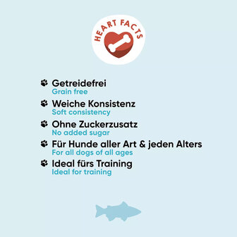 Yummeez Soft Bonies - Zalm - 165 gram