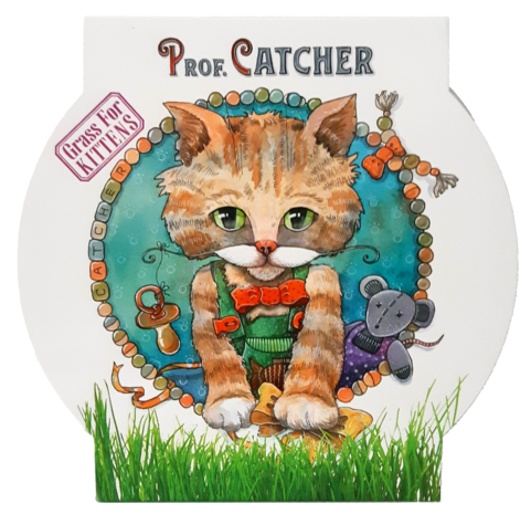 Prof. Catcher - Kweek kit - kattengras  - Kitten Catcher 