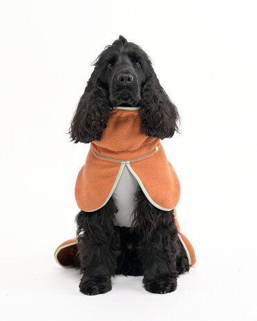 Woolly Wolf - Alpha 360 Fleece Pullover - Terracotta Mix