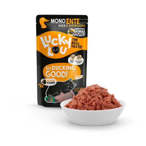 Lucky Lou - SuperMono - Eend 125g - 16 stuks