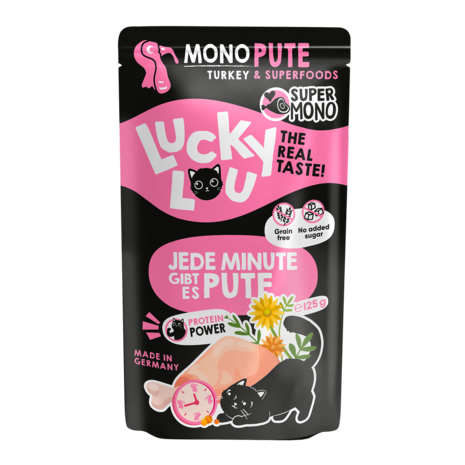 Lucky Lou’s® - Supermono - Kalkoen - 125 g - 16 stuks