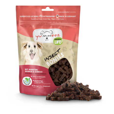 Yummeez Green Life Insekt Bonies 175g - 5 stuks