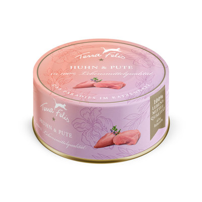 Terra Felis Kip & Kalkoen 80 gram