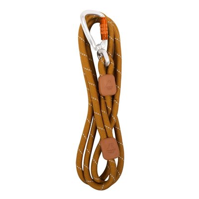 Woolly Wolf - Recycled Rope Leash - Almond