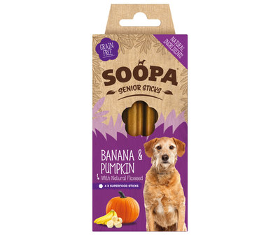 Soopa - Senior - Pompoen & Banaan - Dentals