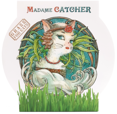 Prof. Catcher - Kweek kit - kattengras  - Madame Catcher 