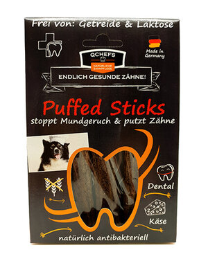 Qchefs Puffed Sticks - voor honden