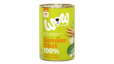 WOW -  100% Groenten-fruit menu -  400g