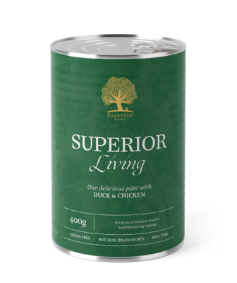 Essential Food Paté SUPERIOR LIVING 400gr