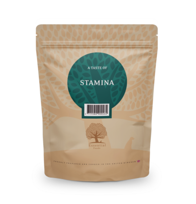 Essential Foods - Heritage - Stamina - Originele verpakking sample - 100 gram