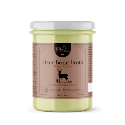 Syta Micha- Bottenbouillon voor honden - Hert - 400ml