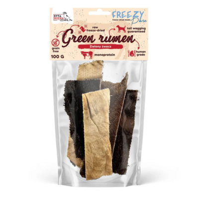 Syta Micha - FREEZY Pure - 100% gevriesdroogde groene runderpens -  80gr