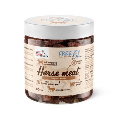 Syta Micha - FREEZY Pure - Gevriesdroogd paardenvlees -  80gr