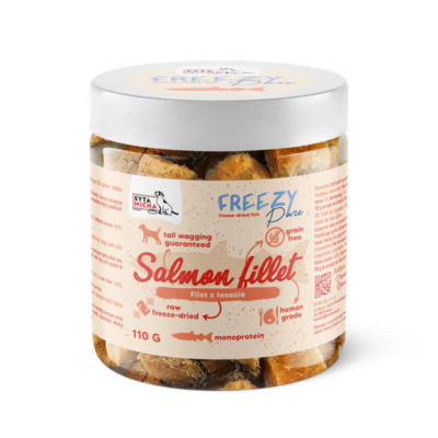 Syta Micha - FREEZY Pure - Gevriesdroogd zalmfilet -  110gr